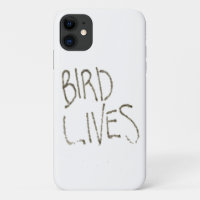 Bird Lives! (white)
