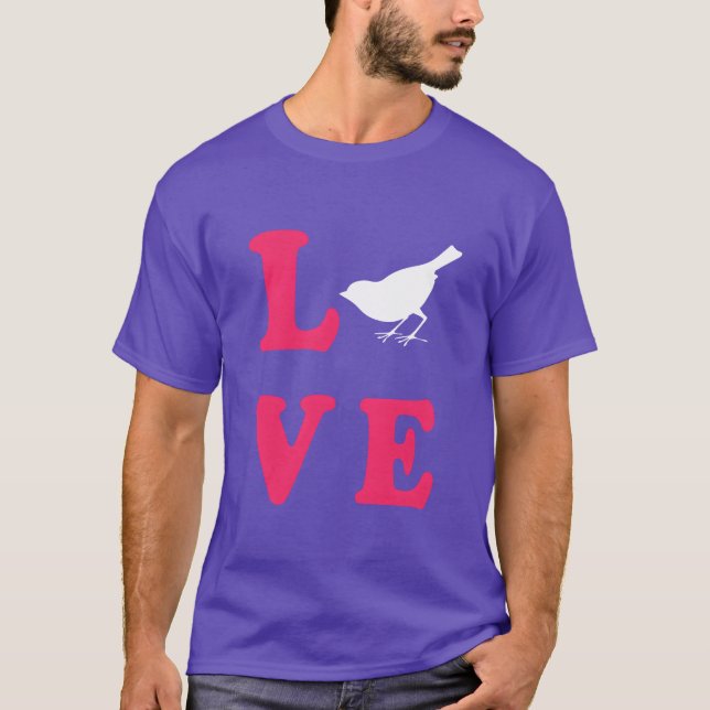 Bird Love friends T-Shirt (Front)