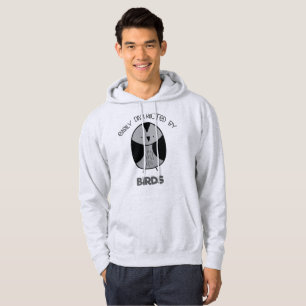 Bird Lover Gift for Bird Watchers Easily Distracte Hoodie