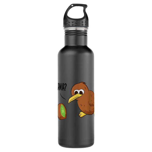 Bird Lover New Zealand Kiwi Fruit Funny Kiwi Mama  710 Ml Water Bottle (Front)
