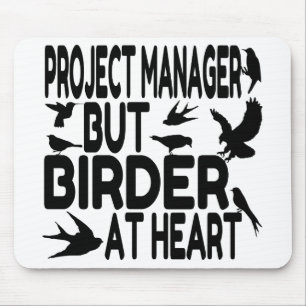 Bird Lover Project Manager Mouse Pad