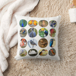 Bird Lovers Pillow 16" x 16"