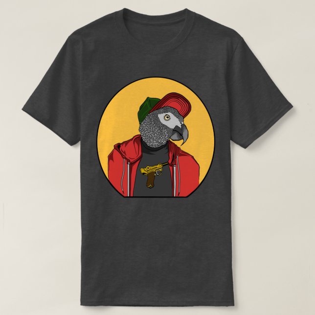 Bird Luger T-Shirt (Design Front)