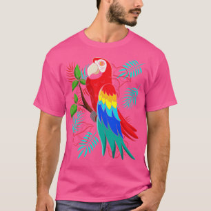 Bird Macaw Tropical Bird Watcher Parrot T-Shirt