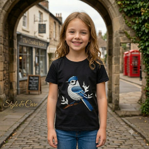 Bird Mark Girls Tri Blend Shirt Artistic Design