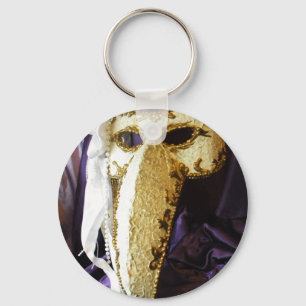 Bird Mask Key Ring