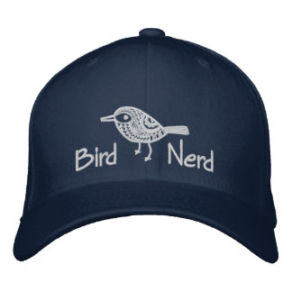 Bird Nerd [Embroidered] Embroidered Hat