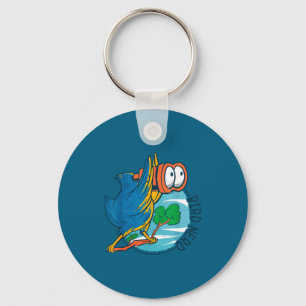Bird Nerd Funny Bird Watching Birds Lover Ornithol Key Ring