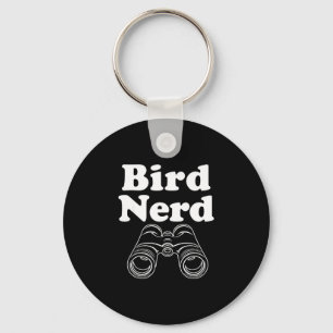 Bird nerd key ring