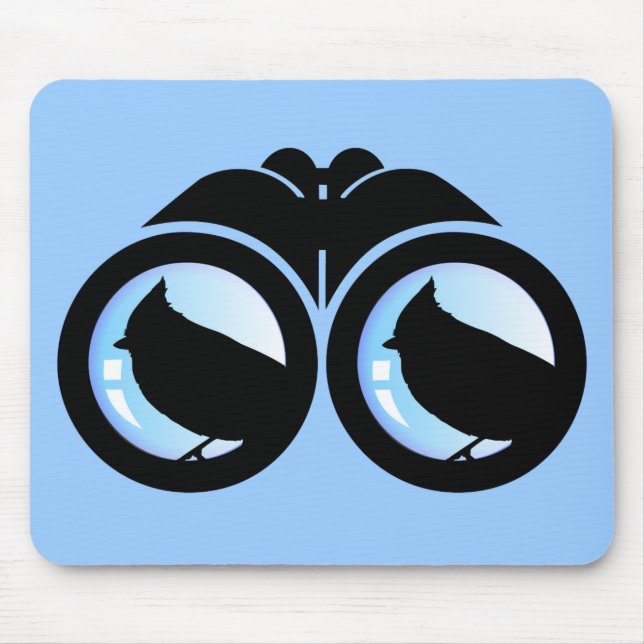 Bird Nerd Mouse Pad (Front)
