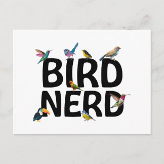 Bird Nerd Postcard