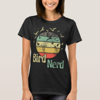 Bird Nerd Retro Birding Bird Watching Birder Bird
