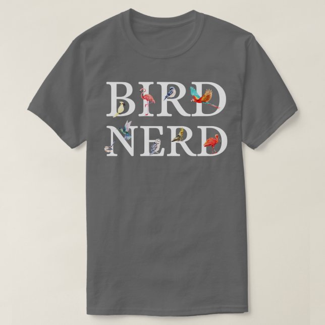 Bird Nerd TShirt 2 (Design Front)