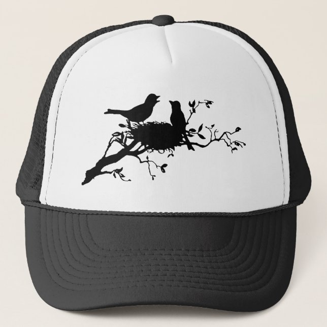 Bird Nest Trucker Hat (Front)
