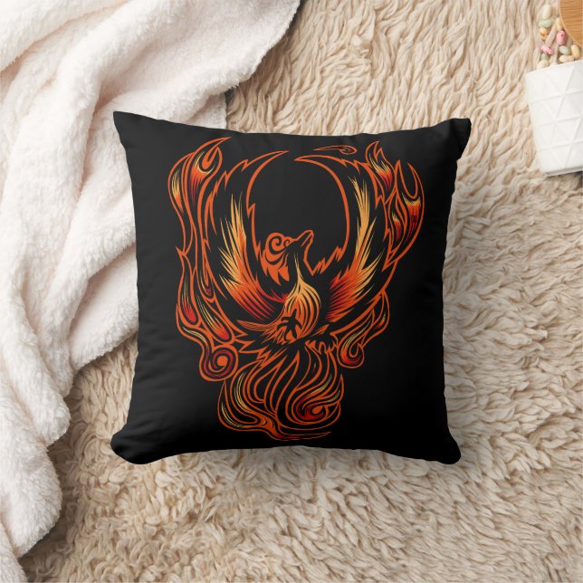 Bird Of Fire Cushion (Blanket)