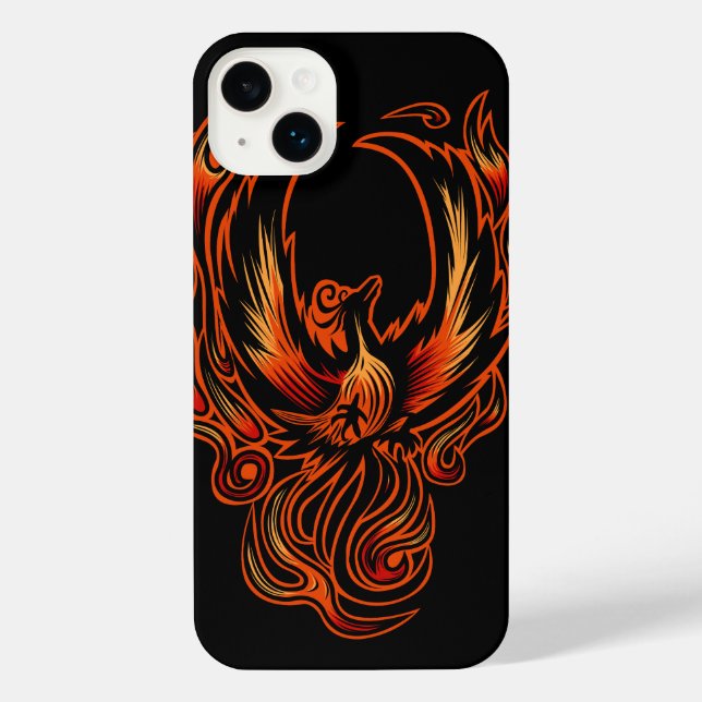 Bird Of Fire iPhone Case (Back)