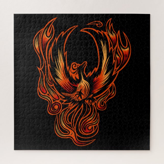 Bird Of Fire Jigsaw Puzzle (Vertical)