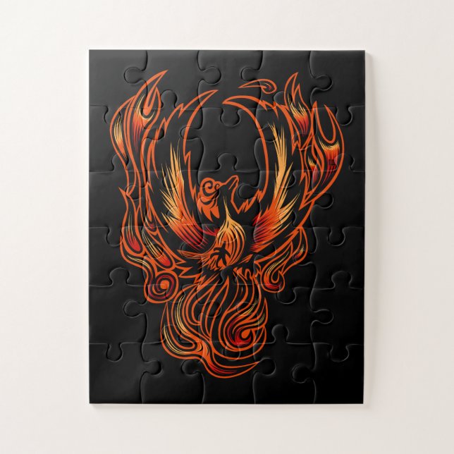 Bird Of Fire Jigsaw Puzzle (Vertical)