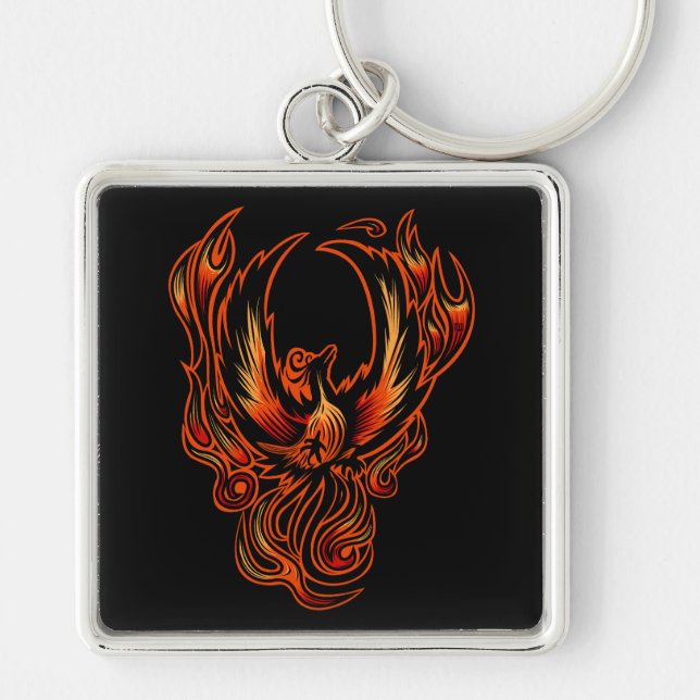 Bird Of Fire Key Ring (Front)