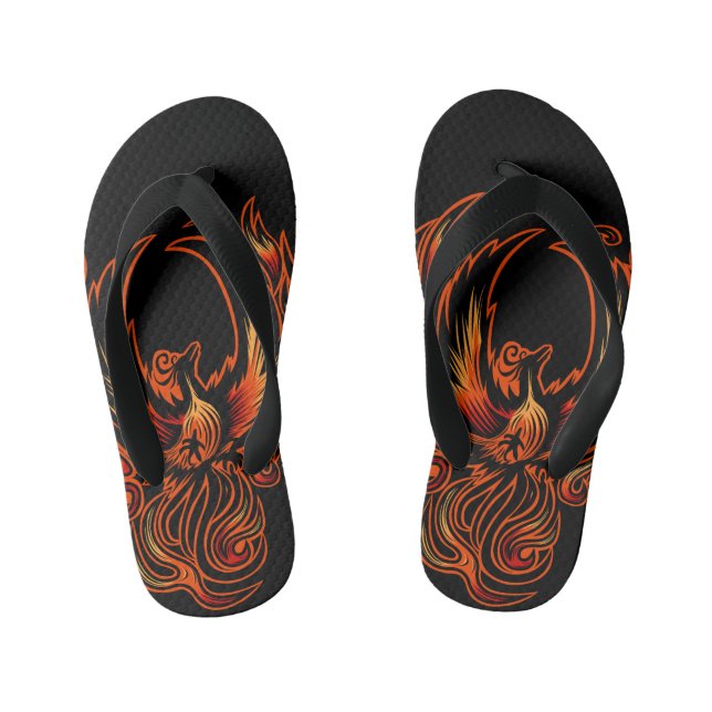 Bird Of Fire Kid's Jandals (Footbed)