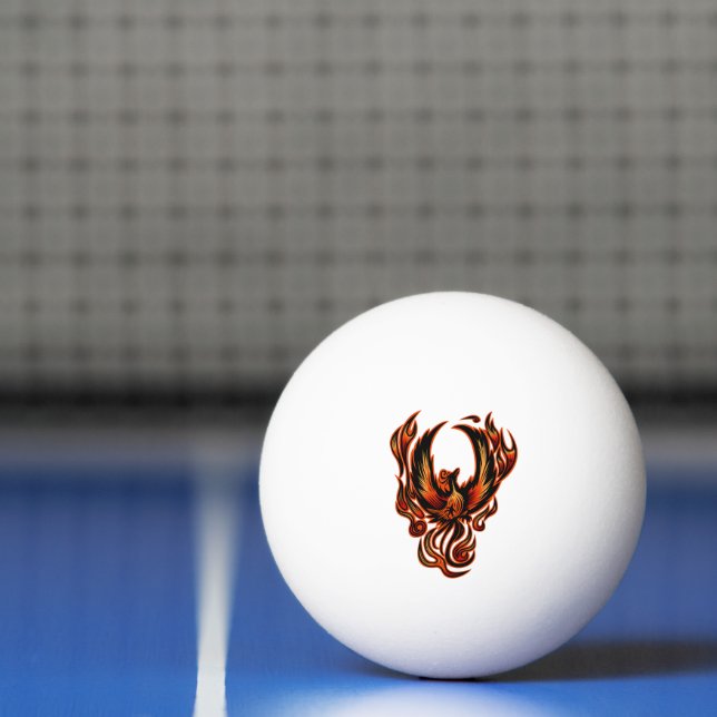 Bird Of Fire Ping Pong Ball (Net)