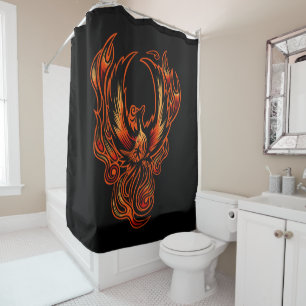 Bird Of Fire Shower Curtain