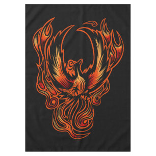 Bird Of Fire Tablecloth