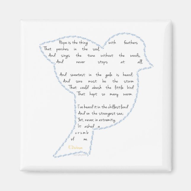 Bird of Hope Magnet (Front)