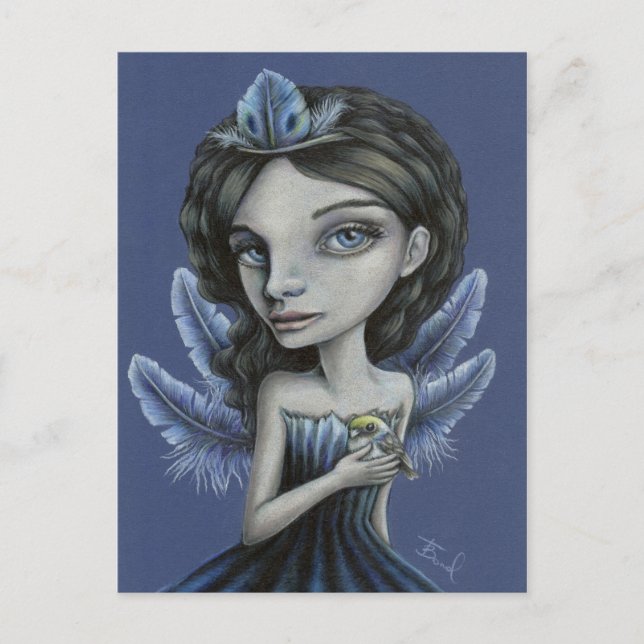 Bird of Luck Postcard (Front)