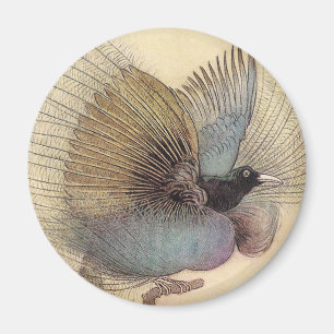 Bird of Paradise Art Magnet