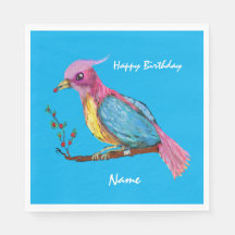 Bird of Paradise Birthday Celebration 