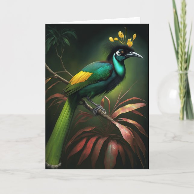 Bird of Paradise Card (Front)