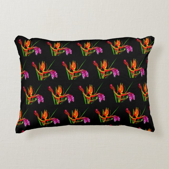 BIRD OF PARADISE  DECORATIVE CUSHION (Front)