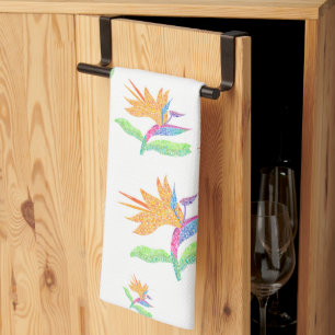 Bird of Paradise Dish Towel