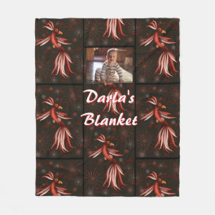 Bird of Paradise Fleece Blanket