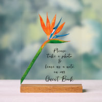 Bird of Paradise Guest Book 