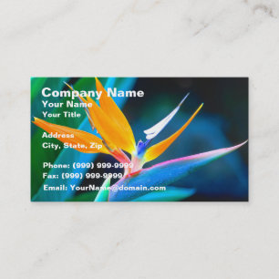 Bird Of Paradise (Hawaii) Business Card