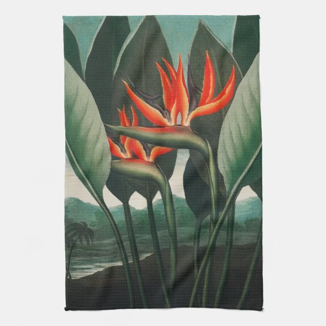 Bird of Paradise Kitchen Towel (Vertical)