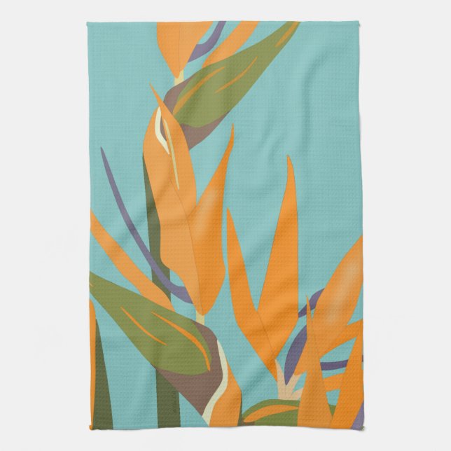 Bird of Paradise Kitchen Towel (Vertical)