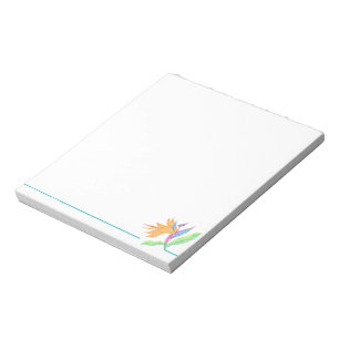 Bird of Paradise Notepad