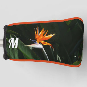 Bird of Paradise Orange Tropical Flower Golf Head Cover