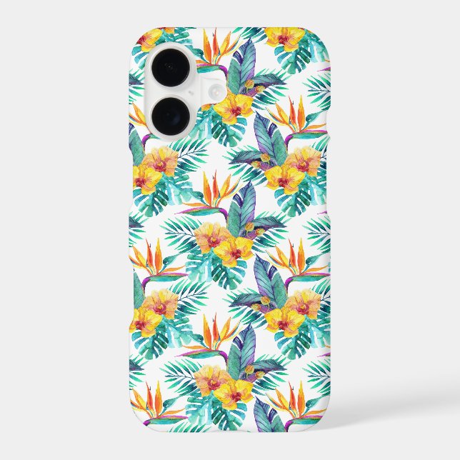 Bird Of Paradise & Orchid Pattern (Back)