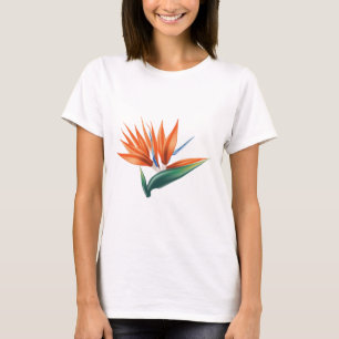 Bird of paradise, strelitzia exotic flower T-Shirt