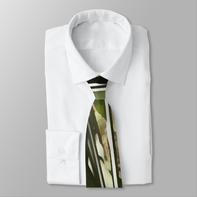 Bird of Paradise (Strelitzia) Tie (Tied)