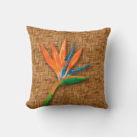 Bird of Paradise Woven Wicker Pattern