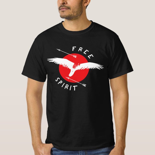Bird Of Prey Free Spirit T-Shirt (Front)