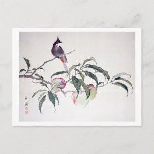 Bird on a Peach Tree, Imao Keinen Postcard