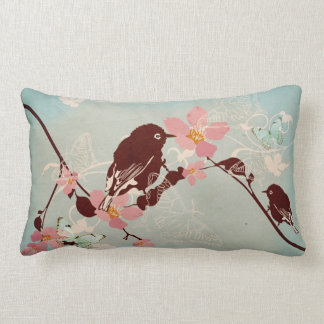 Bird on a tree American MoJo Pillow