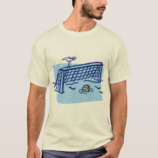 Bird on a Water Polo Goal