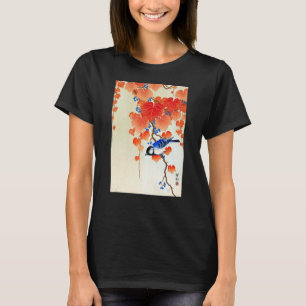 Bird on Branch by Ohara Koson T-Shirt